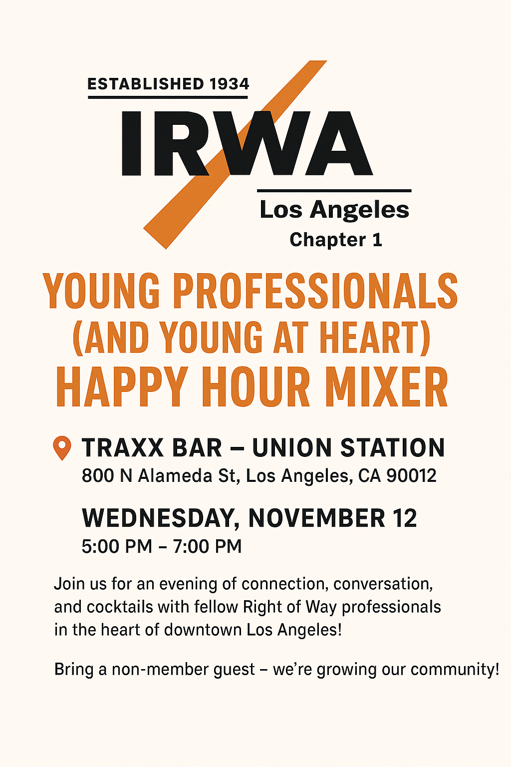 2025 Q4 Young Professionals Mixer flyer