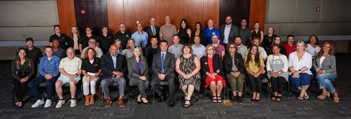 Photo of Region 1 Presidents and VP's at IRWA Conference 2026 in Omaha, Nebraska